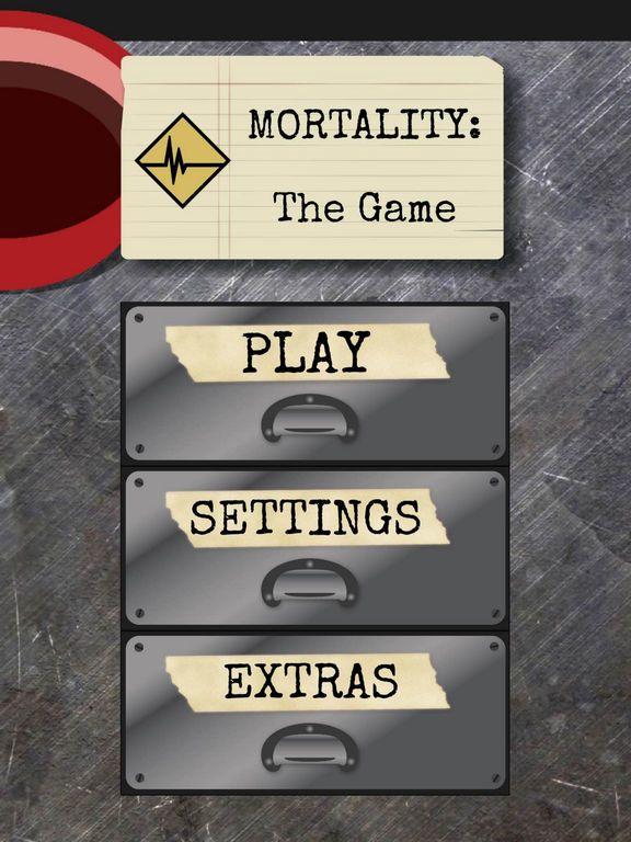 Portada de Mortality: The Game