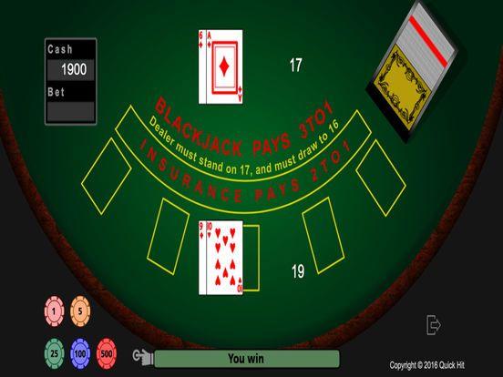 Portada de Quick Hit Blackjack