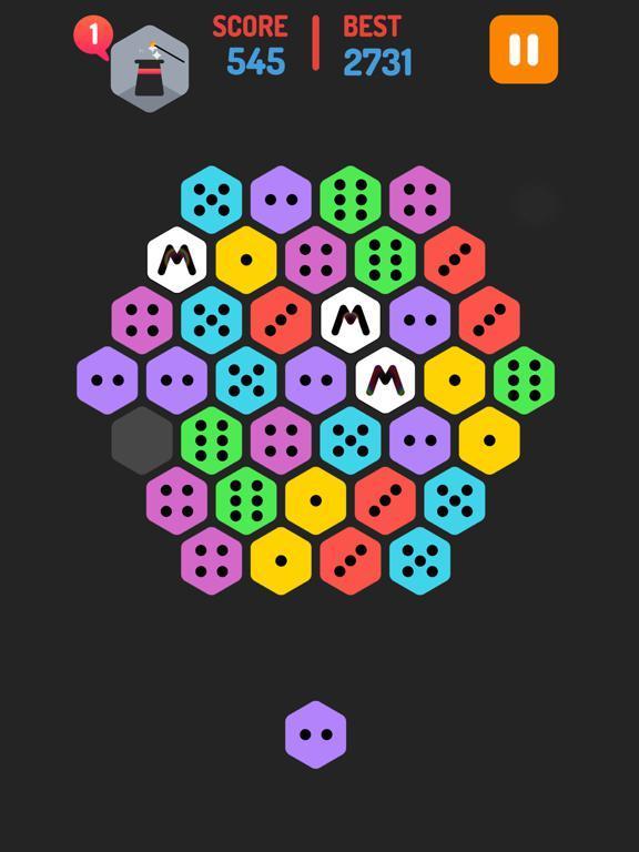 Portada de Merge Blocks - Merging hexagon puzzle fun game, rotate and merged