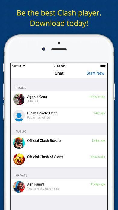 Portada de Clan Chat for Clash Royale - Cheat Strategy Guide