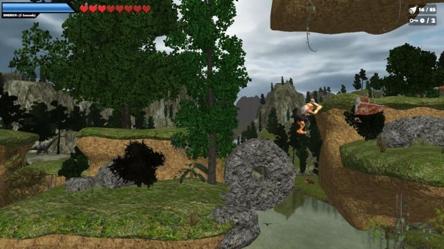 Portada de Caveman World: Mountains of Unga Boonga