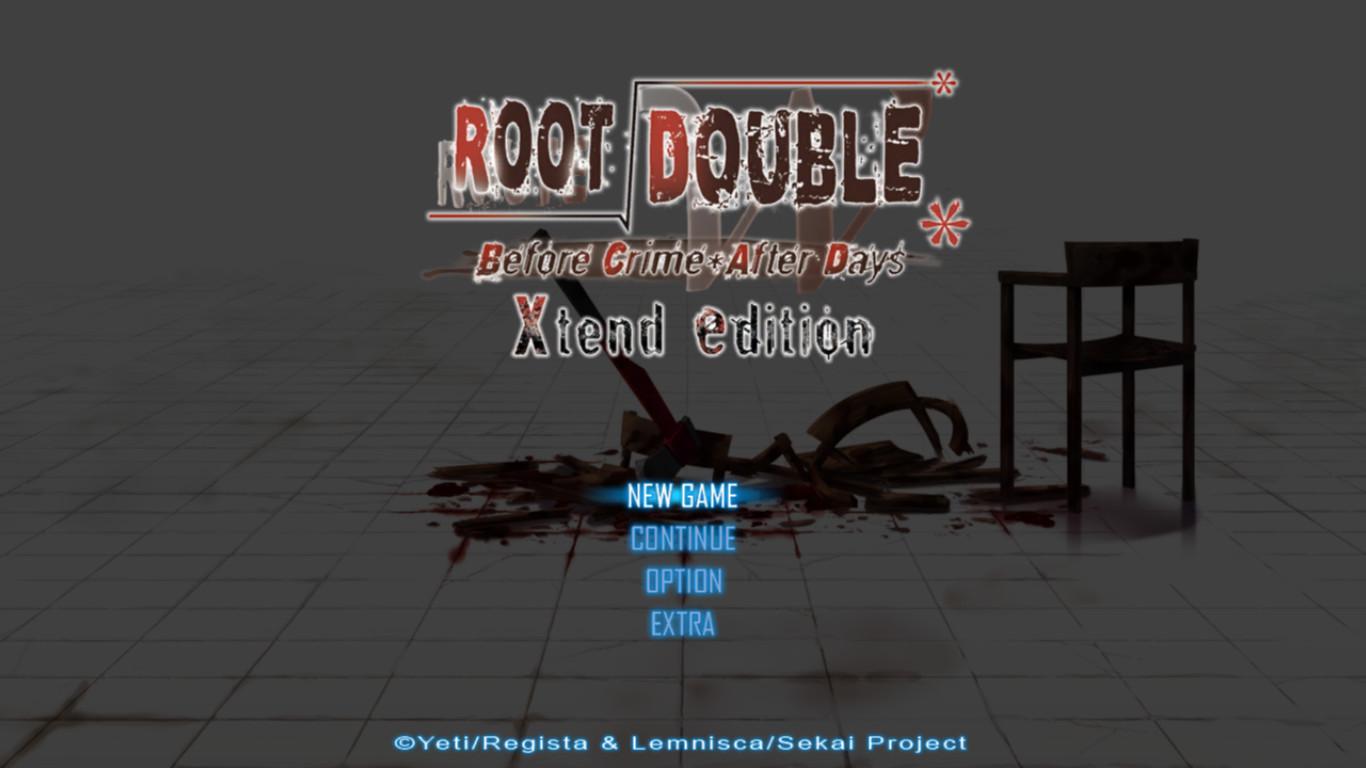 Portada de Root Double -Before Crime * After Days- Xtend Edition