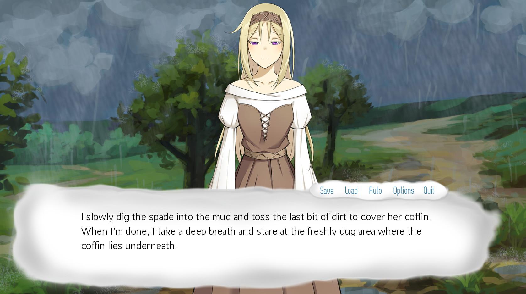 Portada de Forgotten, Not Lost - A Kinetic Novel