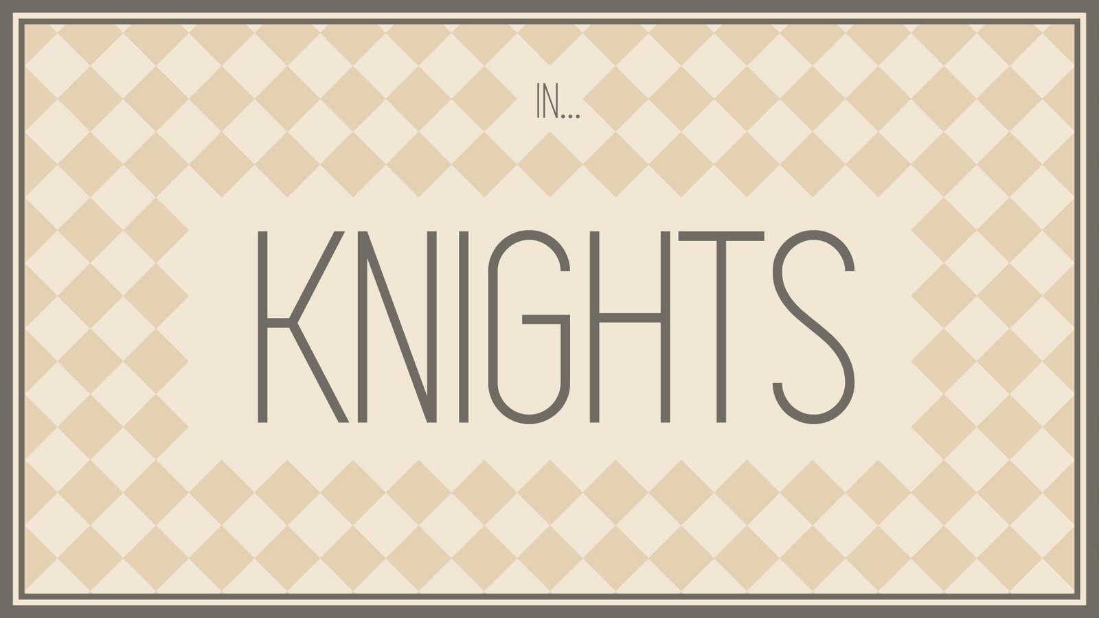 Portada de KNIGHTS