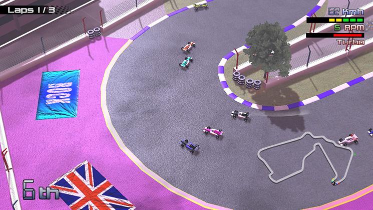 Portada de Grand Prix Rock 'N Racing