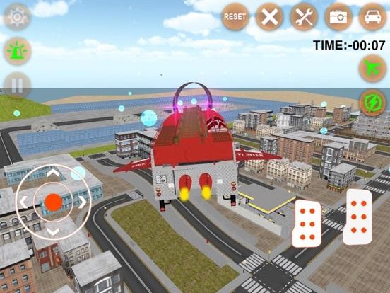 Portada de Flying Firefighter Truck simulator 2016 Real City Hero