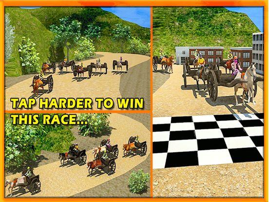 Portada de Horse Cart Derby Champions 2016- Free Wild Horses Racing Show in Marvel Equestrian Township Adventure