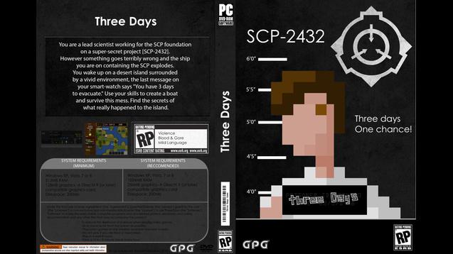 Portada de Three Days