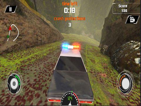 Portada de 3D Off-Road Police Car Racing - eXtreme Dirt Road Wanted Pursuit Game