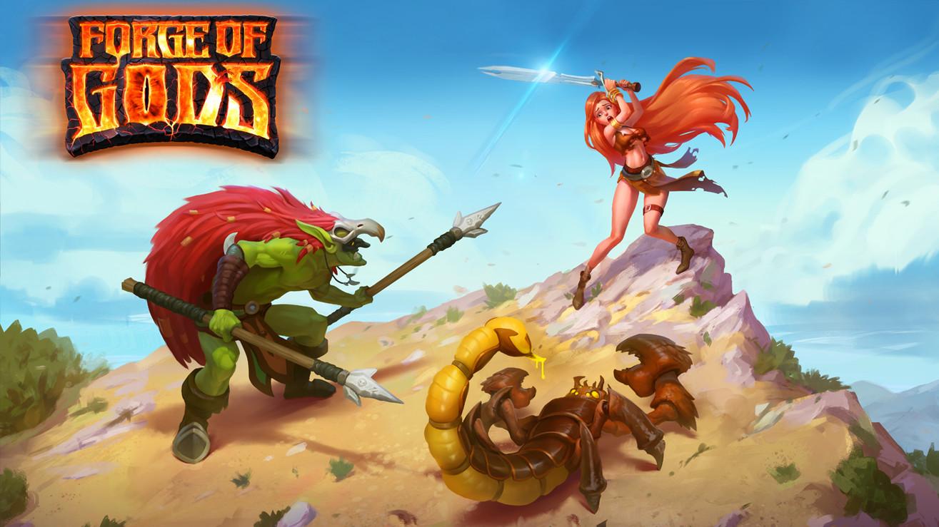 Portada de Forge of Gods (RPG)