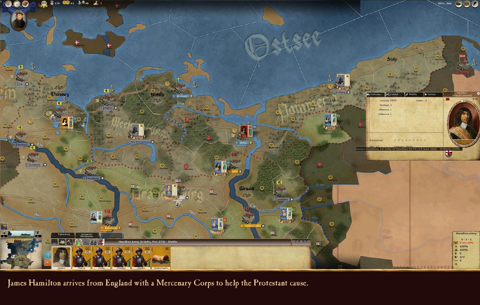 Portada de Thirty Years' War