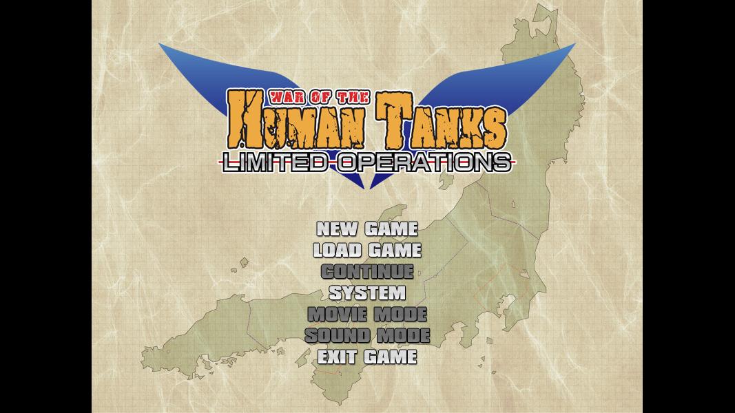 Portada de War of the Human Tanks - Limited Operations