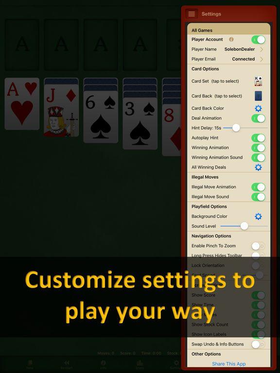 Portada de Klondike Solitaire by Solebon
