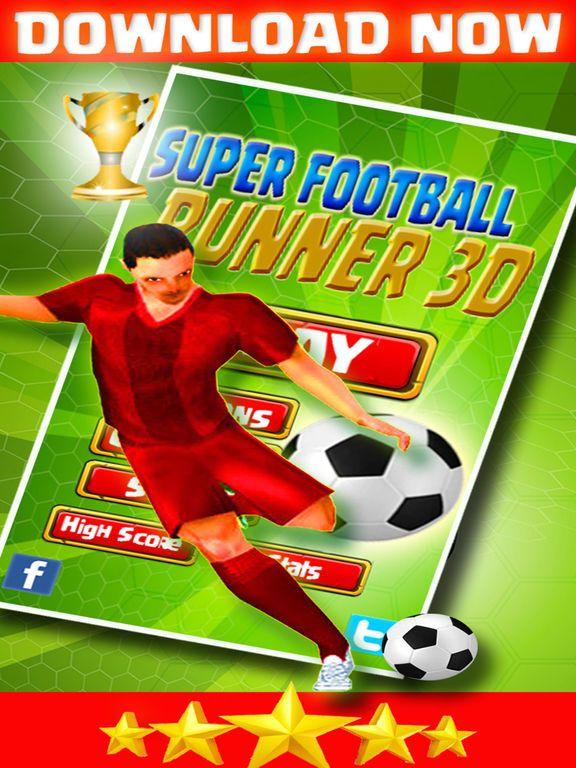 Portada de Football Star Pro Runner Shoot 3D