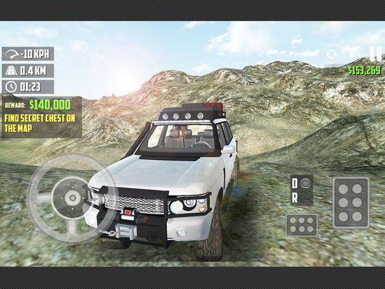 Portada de Offroad 4x4 Simulator Real 3D, Multi level offroading experience by driving jeep and truck