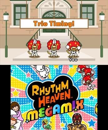 Portada de Rhythm Heaven Megamix