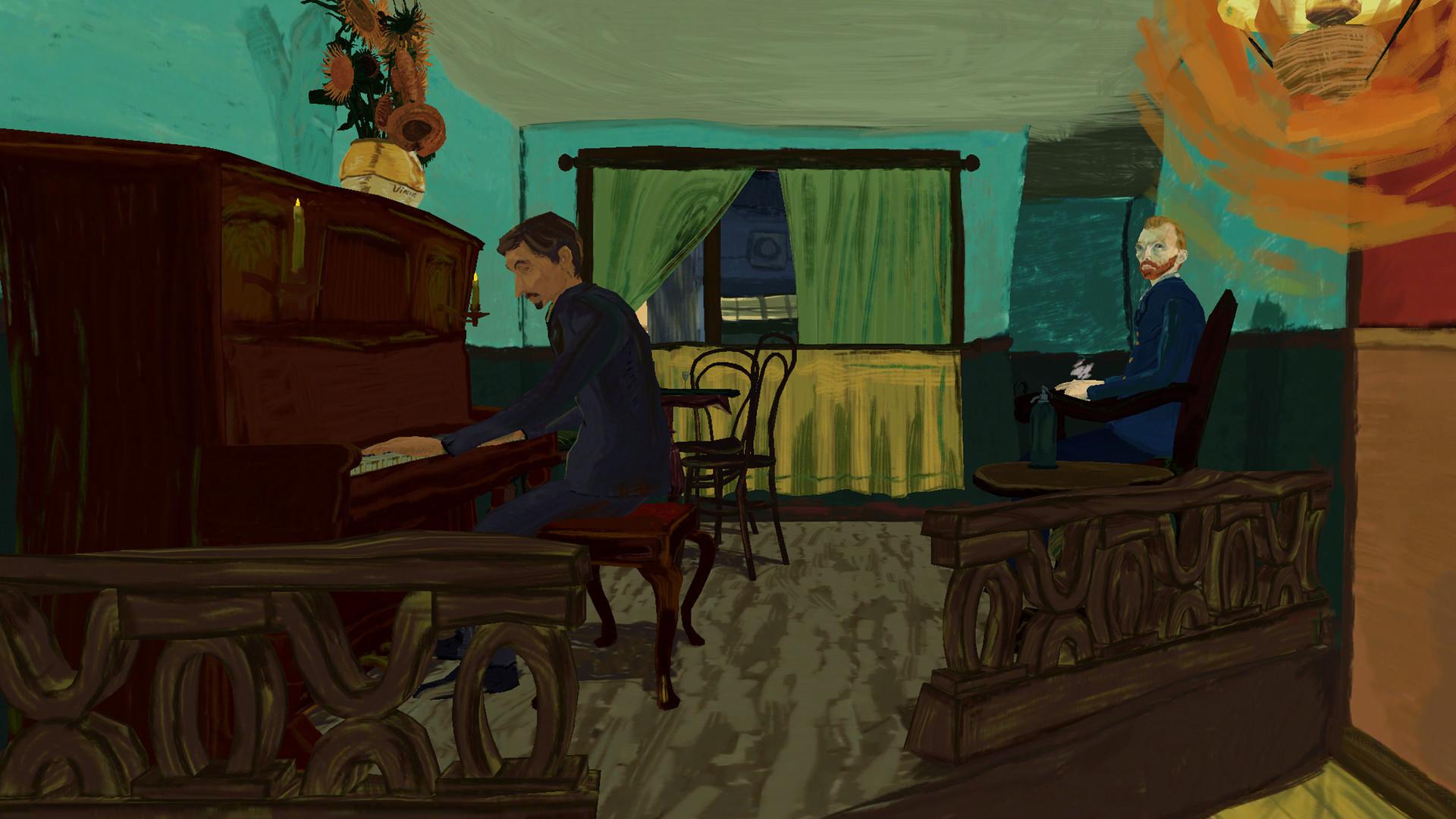 Portada de The Night Cafe: A VR Tribute to Vincent Van Gogh