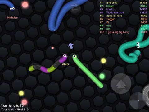 Portada de Flashy Snake - Rolling Worm All O Skins Unlocked