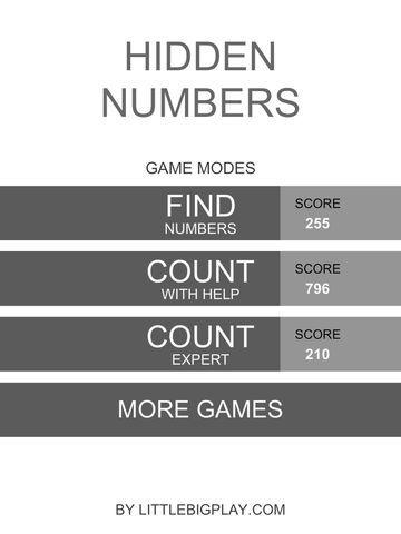 Portada de Hidden Numbers - Best Free Counting And Searching Numbers Puzzle & Math Game