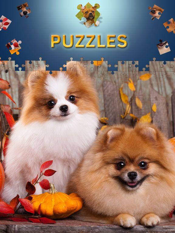 Portada de Puppies Jigsaw Puzzles
