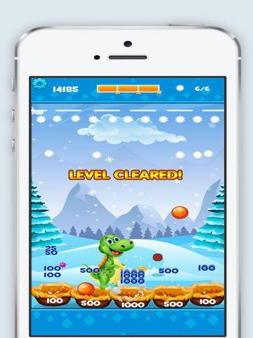 Portada de Dinosaur bubble shooter ball free mobile game