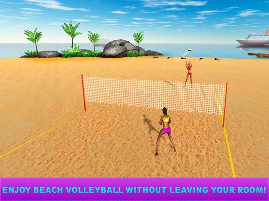 Portada de Girls Beach Volleyball Championship 3D Full