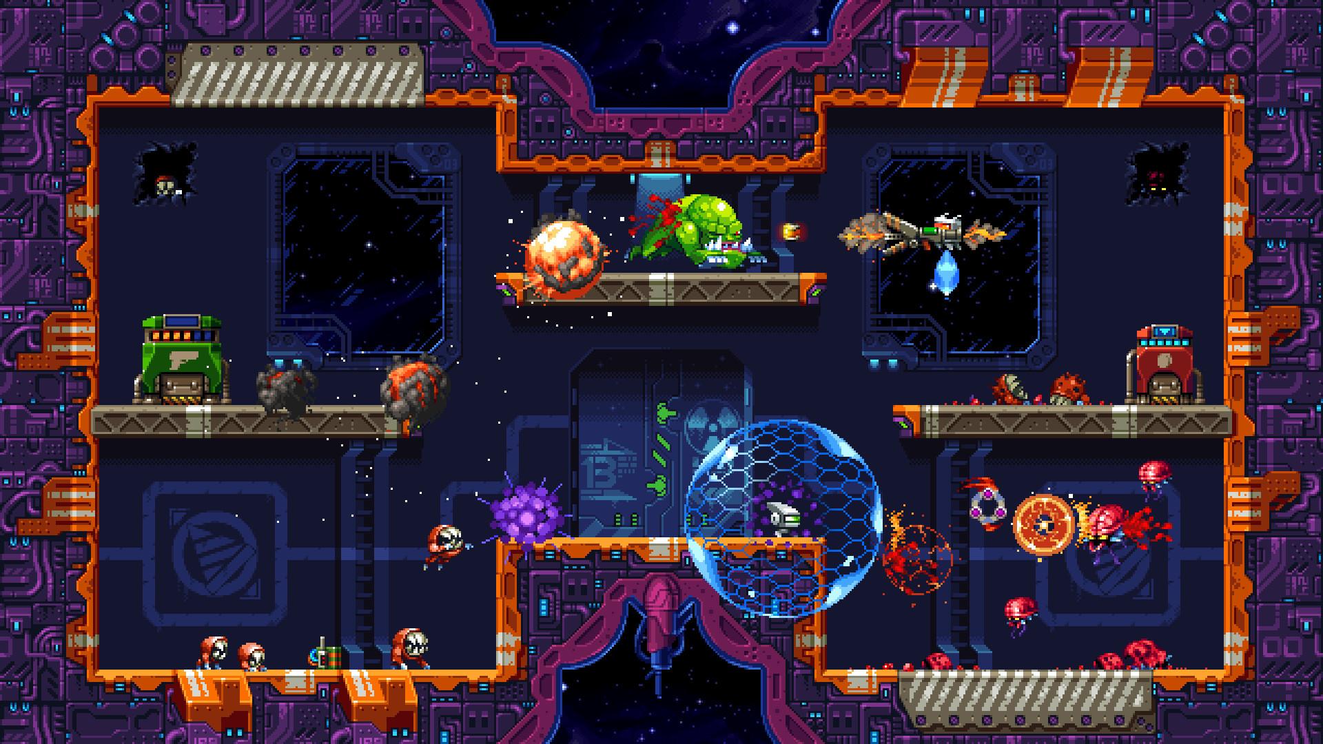 Portada de Super Mutant Alien Assault
