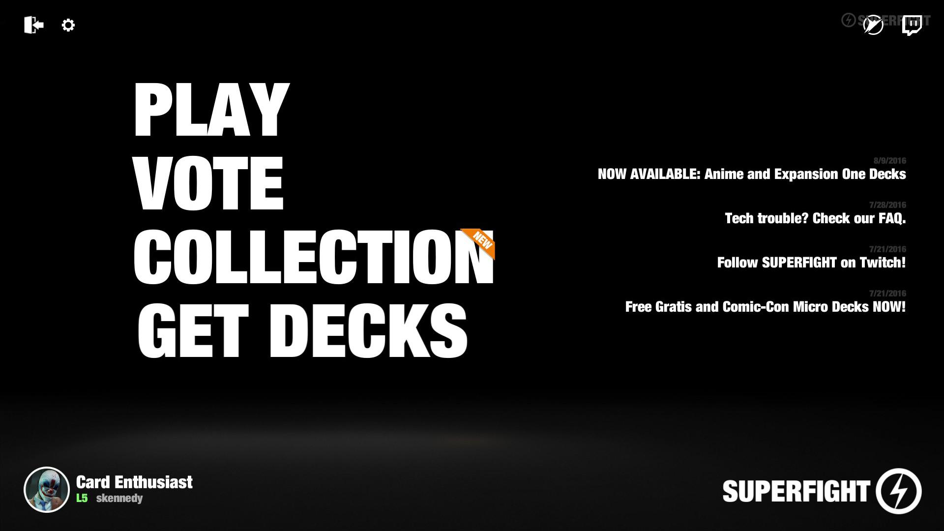 Portada de SUPERFIGHT