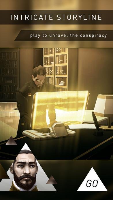 Portada de Deus Ex GO