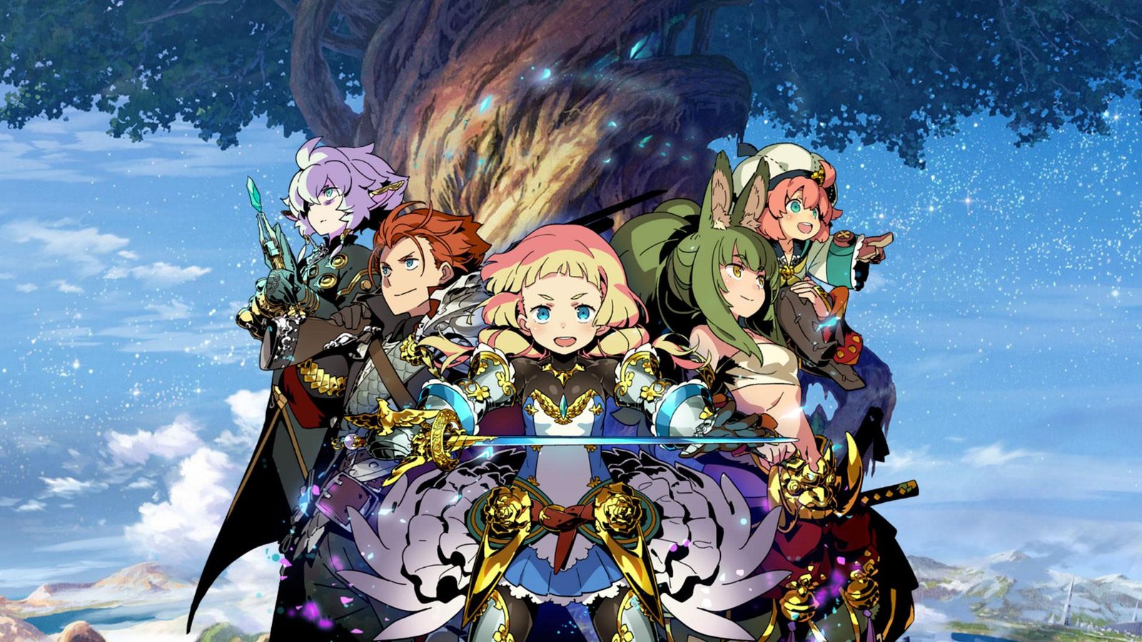 Portada de Etrian Odyssey V