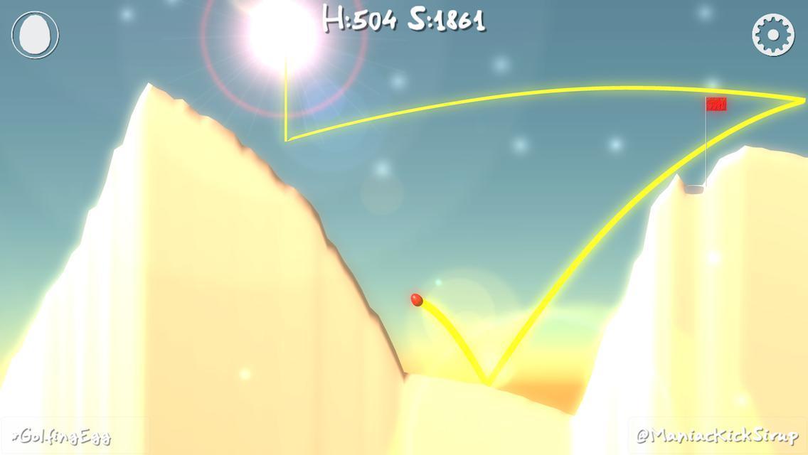 Portada de Golfing Egg