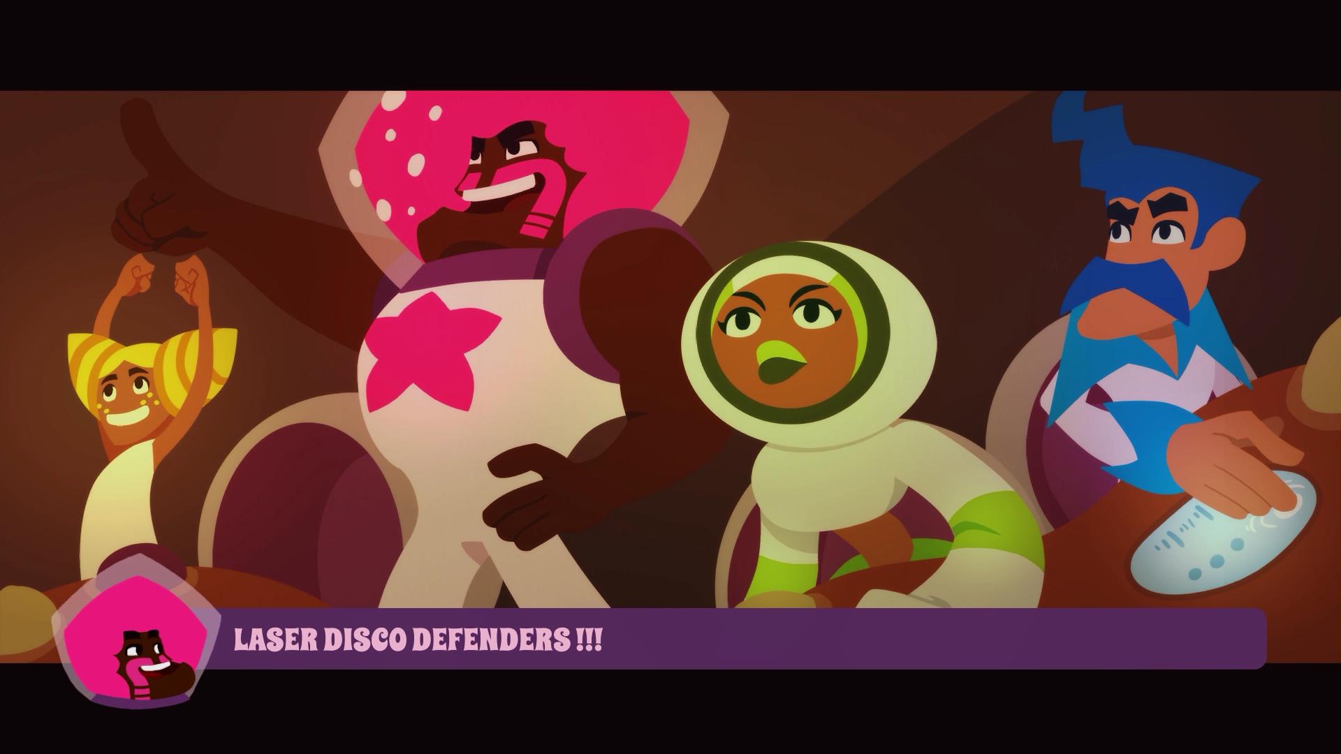 Portada de LASER DISCO DEFENDERS