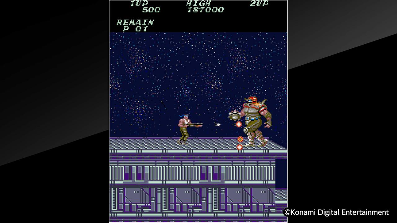 Portada de Arcade Archives CONTRA