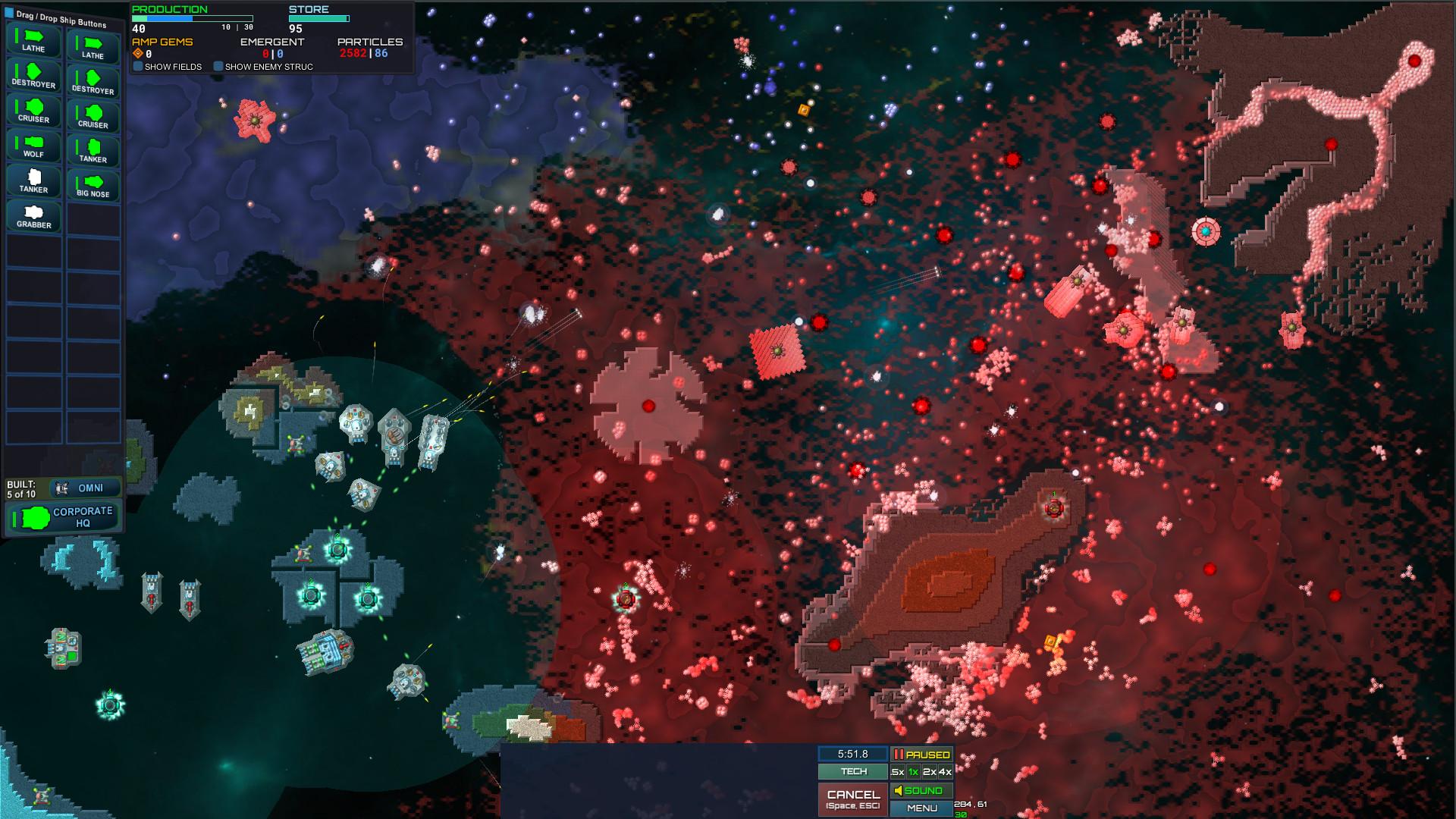 Portada de Particle Fleet: Emergence