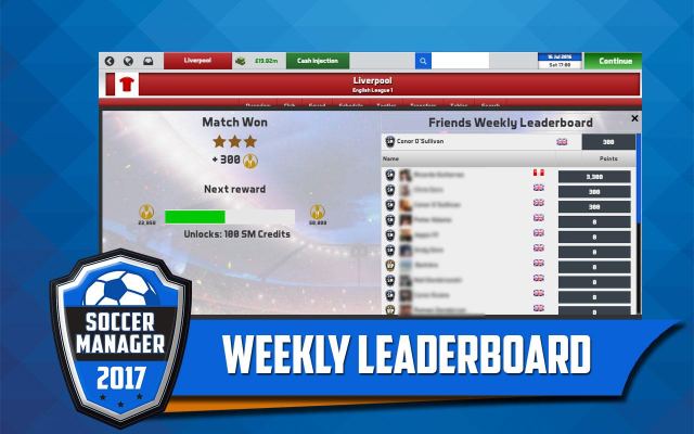 Portada de Soccer Manager 2017