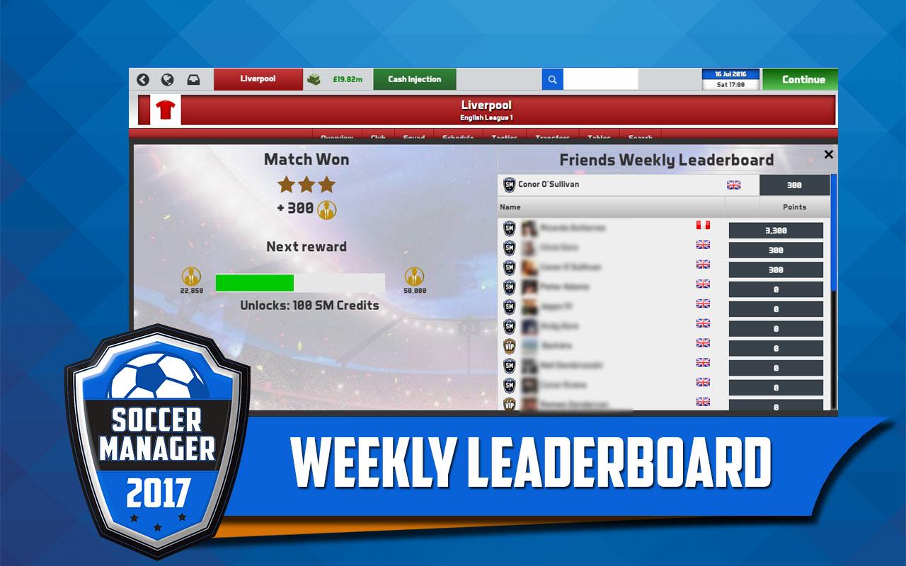 Portada de Soccer Manager 2017