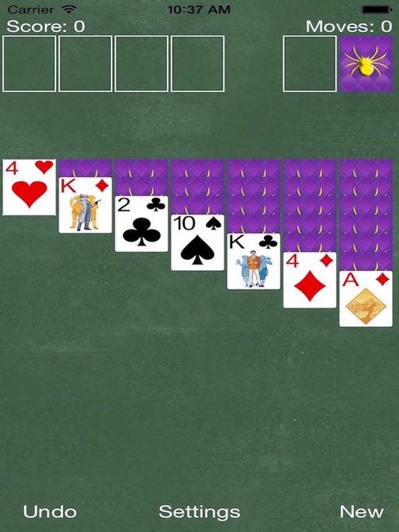 Portada de 250 Spider Solitaire Spiderette Square Card Ace Blitz Classic Pro