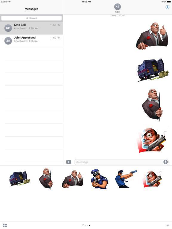 Portada de Doodle Mafia Stickers Pack
