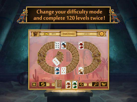 Portada de Egypt Solitaire. Match 2 Cards. Card Game