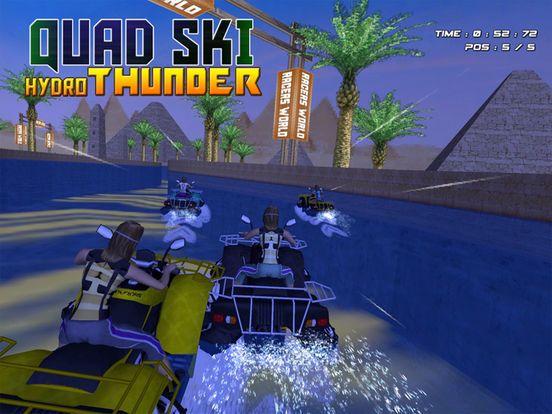Portada de Quad Ski Hydro Thunder - Free JetSki Racing Game