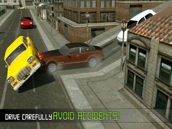 Portada de Electric Car Taxi Driver 3D Simulator: City Auto Drive to Pick Up Passengers