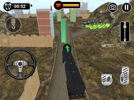Portada de Cargo Truck Parking n Driving on Road of Bones