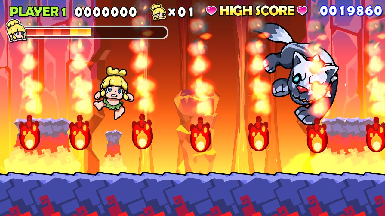 Portada de WONDER BOY RETURNS