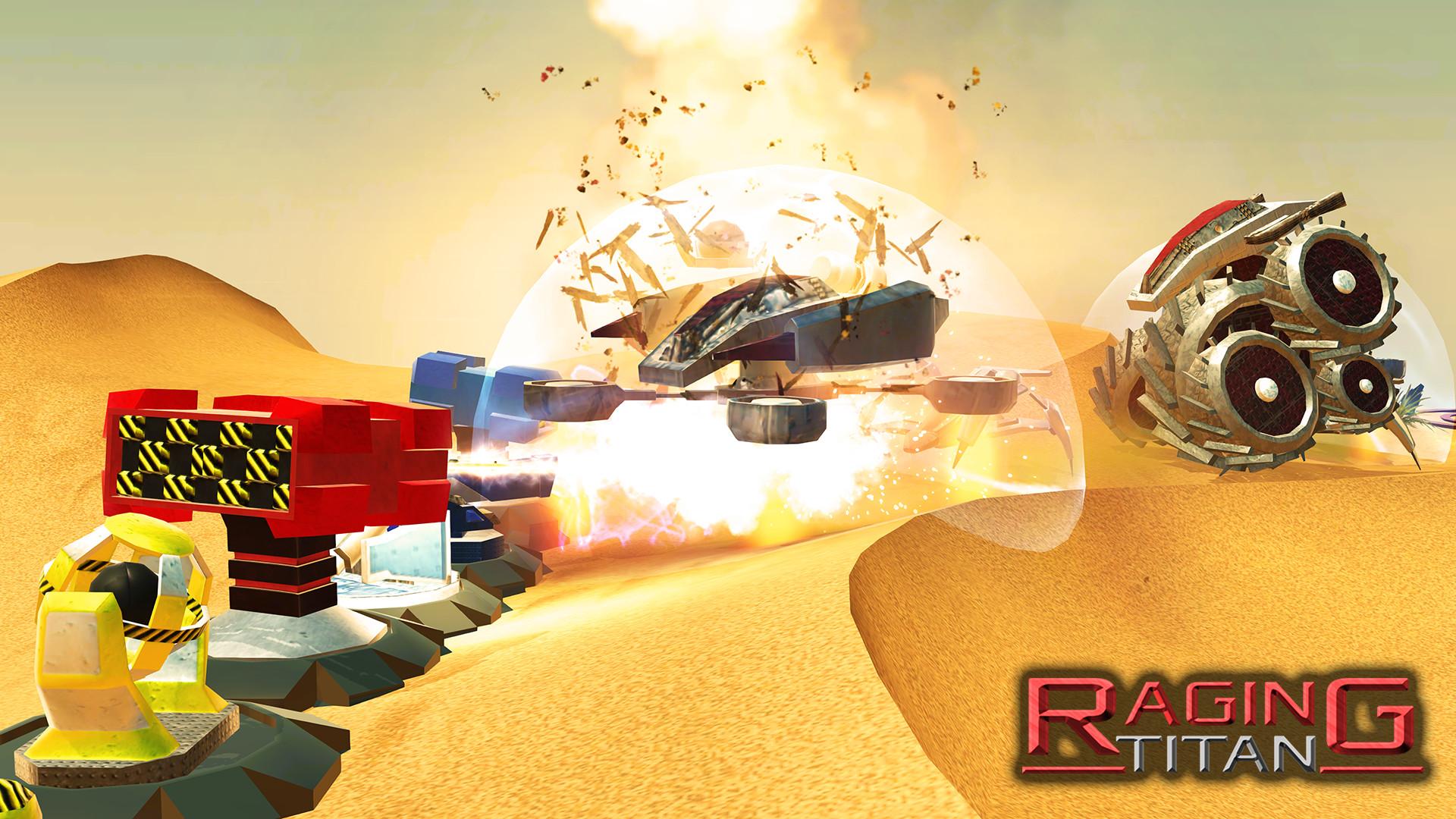 Portada de Raging Titan
