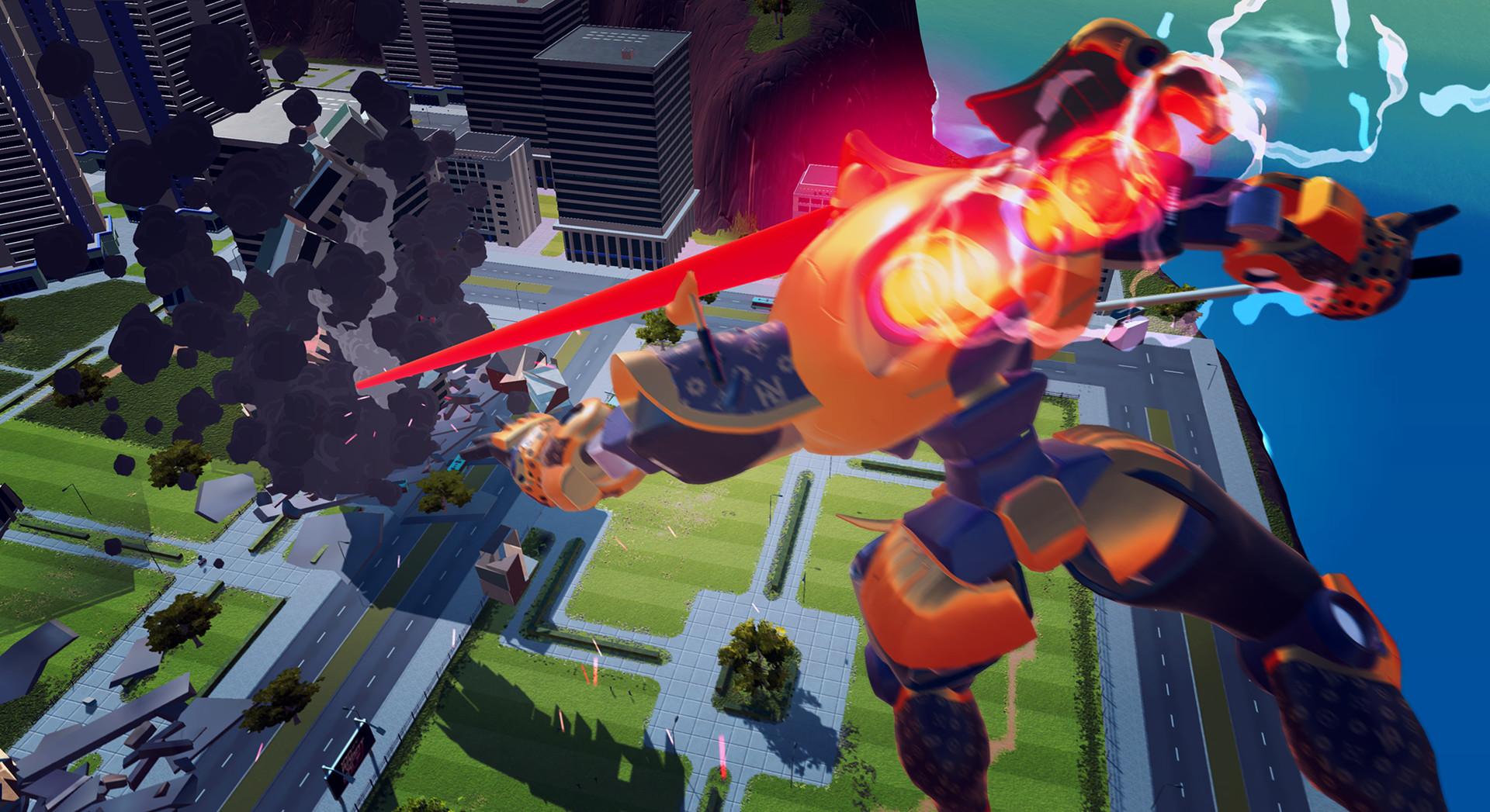 Portada de 100ft Robot Golf