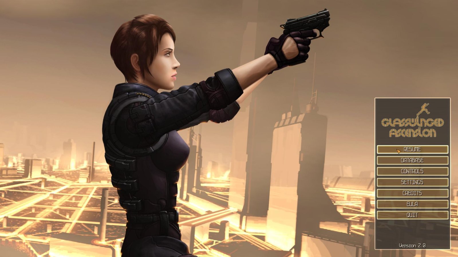 Portada de Glasswinged Ascension