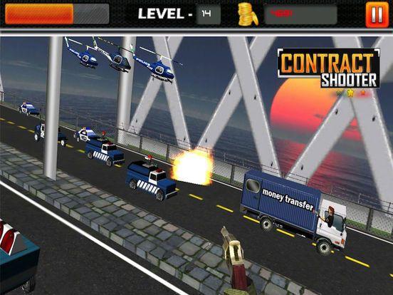 Portada de Contract Shooter -Free 3D Shooting and Racing Game
