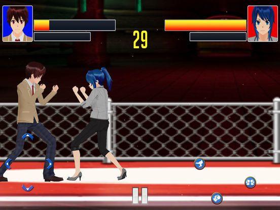 Portada de Man vs Woman Wrestling 3d fight challenge