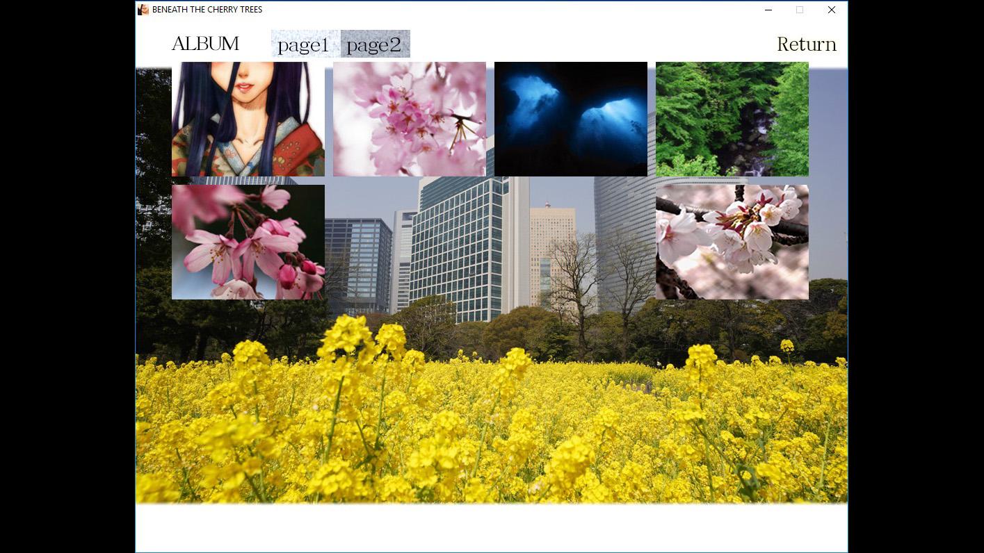 Portada de Beneath The Cherry Trees / 桜の樹の下には