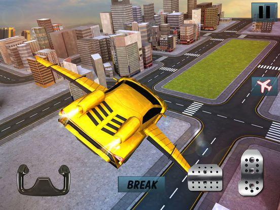 Portada de Free Sports Flying Racing Car Simulator